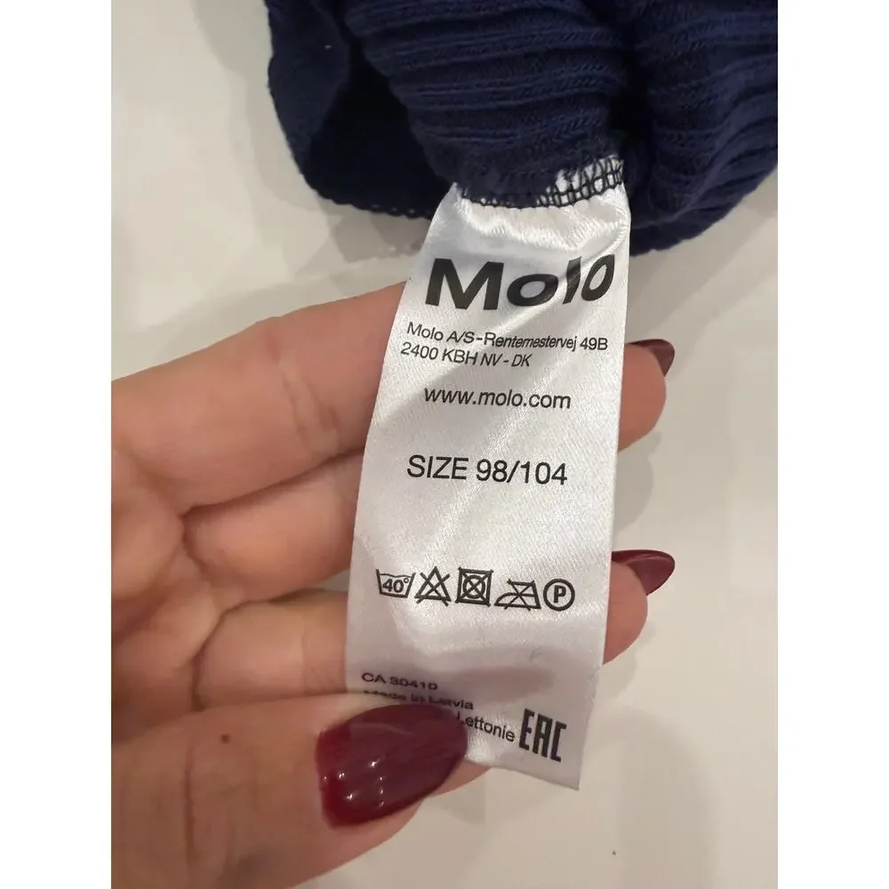 Molo - Toddler Girls Sparkle Tights - Size 98-104 (3T/4T)